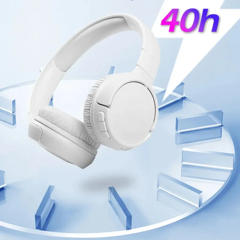 Fone de ouvido Headphone E510 Bluetooth 5.0 Stereo Micro Sd P2 Alta Potência Colorido - Entrega Rápida Para Todo o Brasil