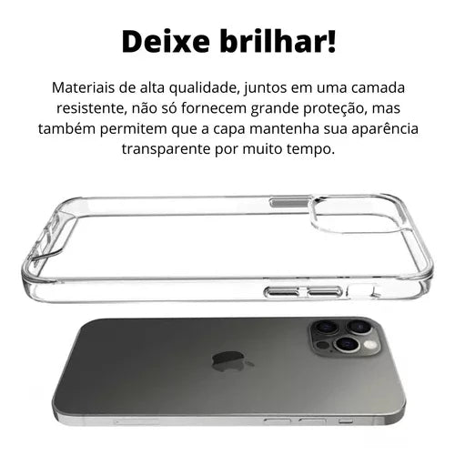 Capa Espaço livre iPhone XR 11 12 13 14 15 Pro Max