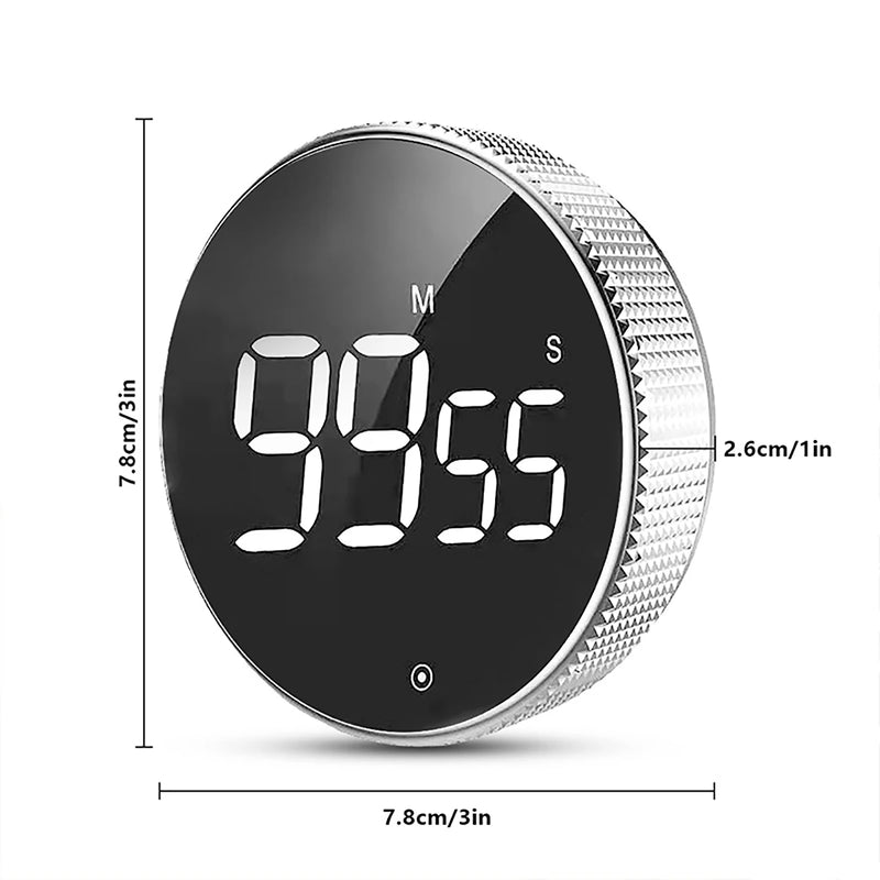 Temporizador de contagem regressiva de cozinha digital