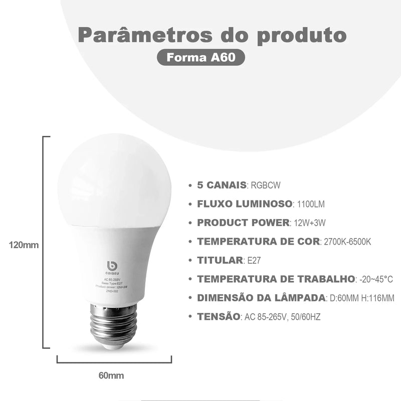 Lâmpada Inteligente - Alexa