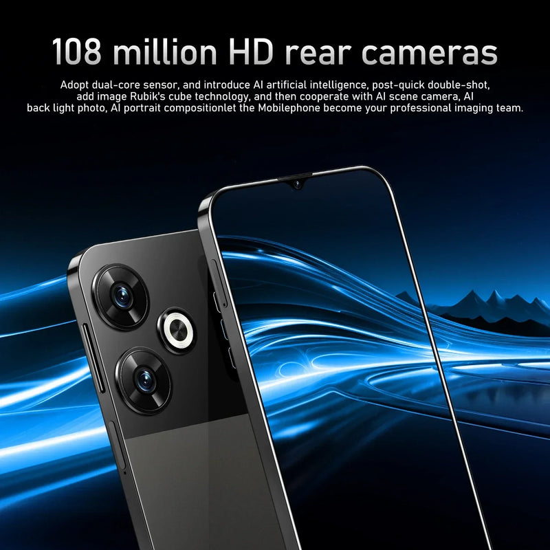 Original X8 Pro 7.3-inch Ultra HD 16GB+1024GB 108MP+50MP, 7000mAh large battery Android 14 Qualcomm Snapdragon 8 Gen3 Dual SIM